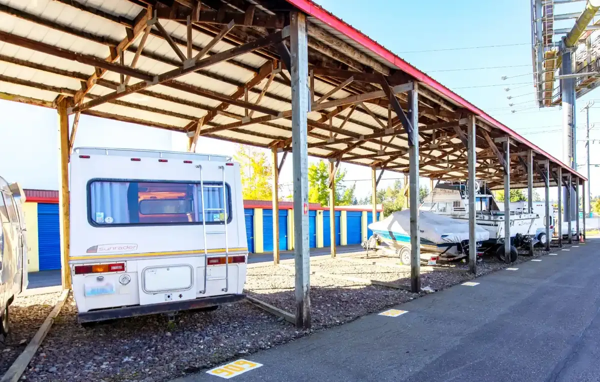 Covered parking